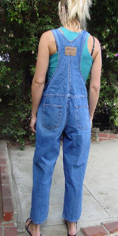 Woman In Overalls